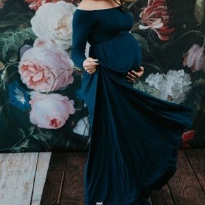 Pinkblush maternity gown